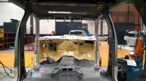 Proceso de blindaje Auto Safe unidad GM